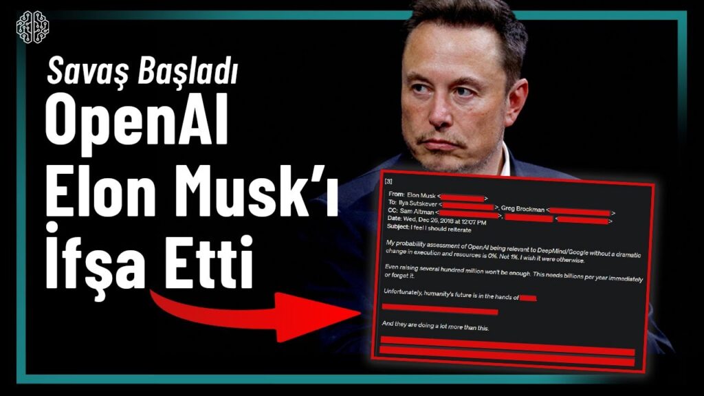 “Elon Yalan Söylüyor” – OpenAI, Elon Musk’ın Maillerini İfşa Etti