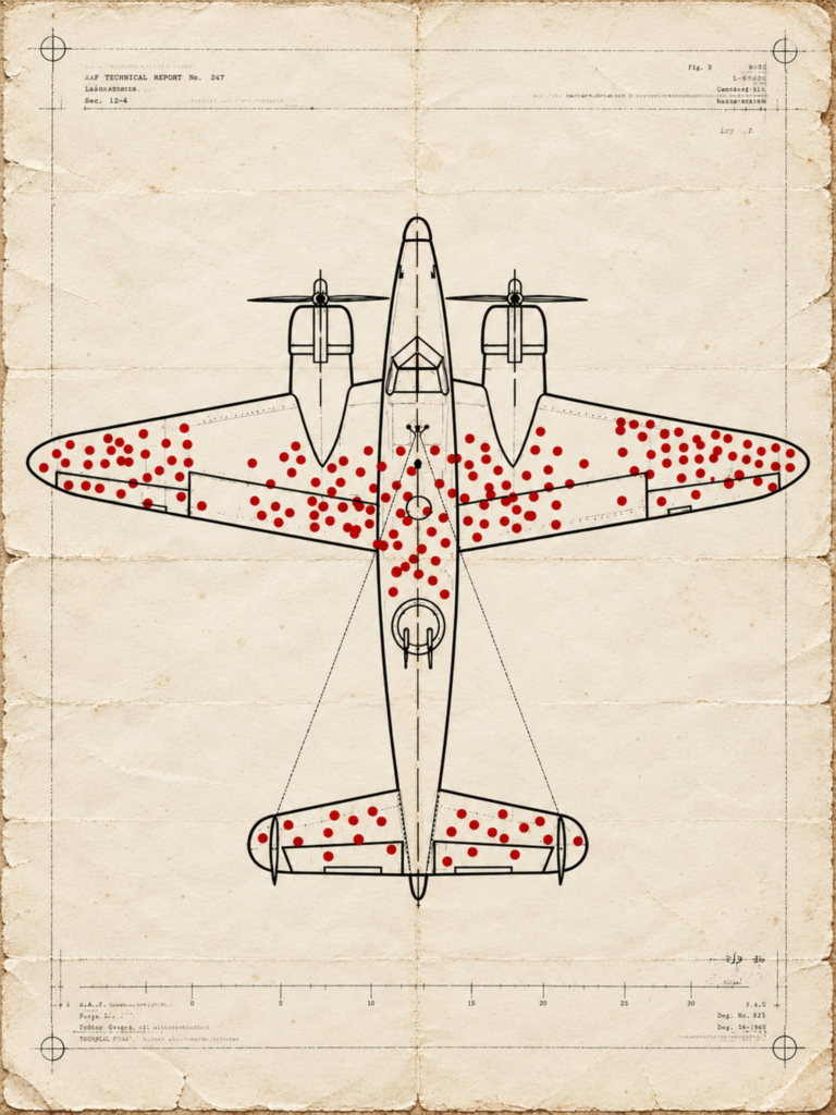 Hayatta Kalma Yanılgısı — Uçak Posteri · 60 × 100 cm